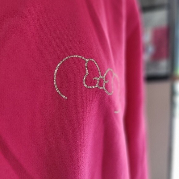 Making Memories Disney Sweatshirt Minnie Mouse Sparkles Size Medium - Picture 5 of 5